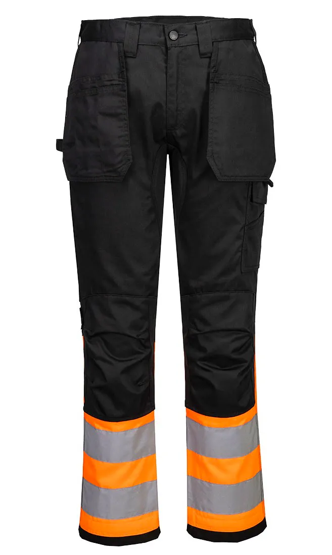 Hohe Sichtbarkeit Orange/Schwarz