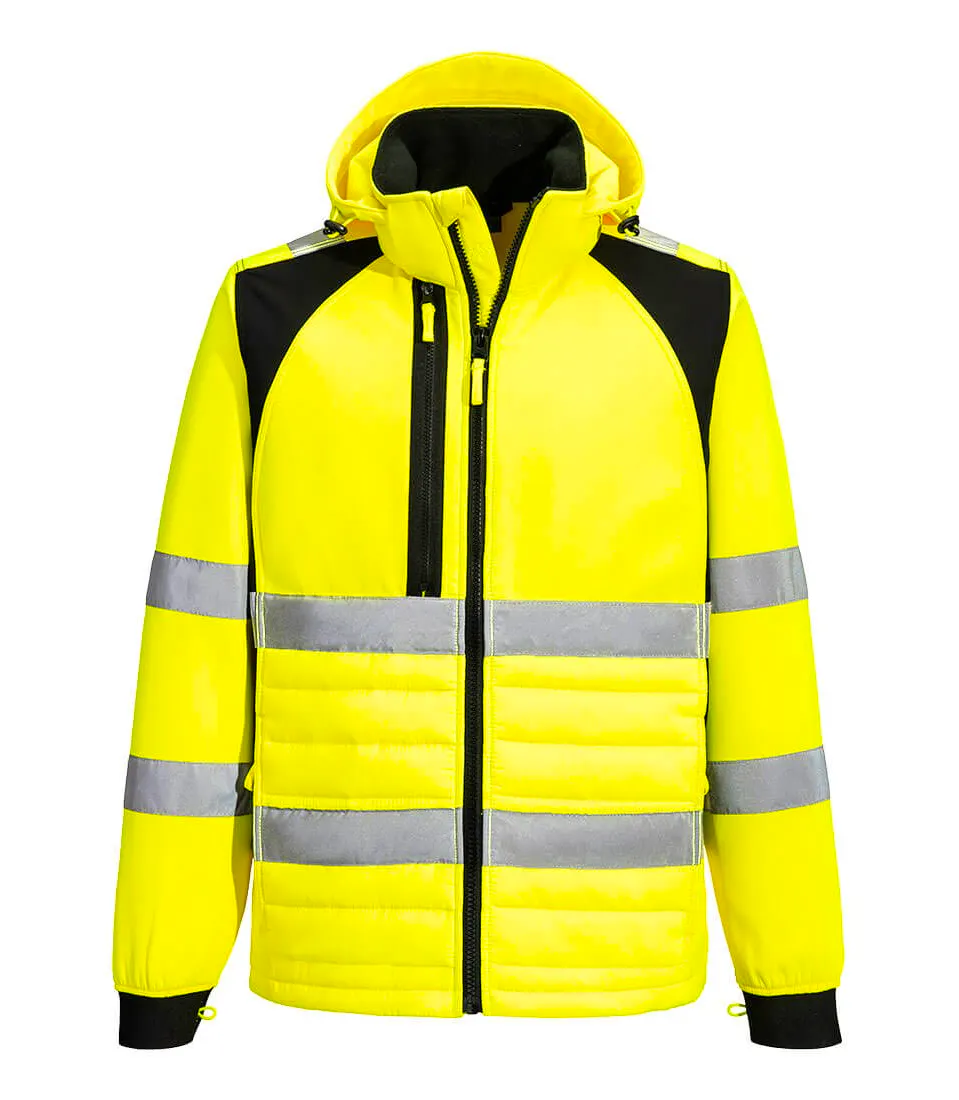 High Vis Gelb/Grau