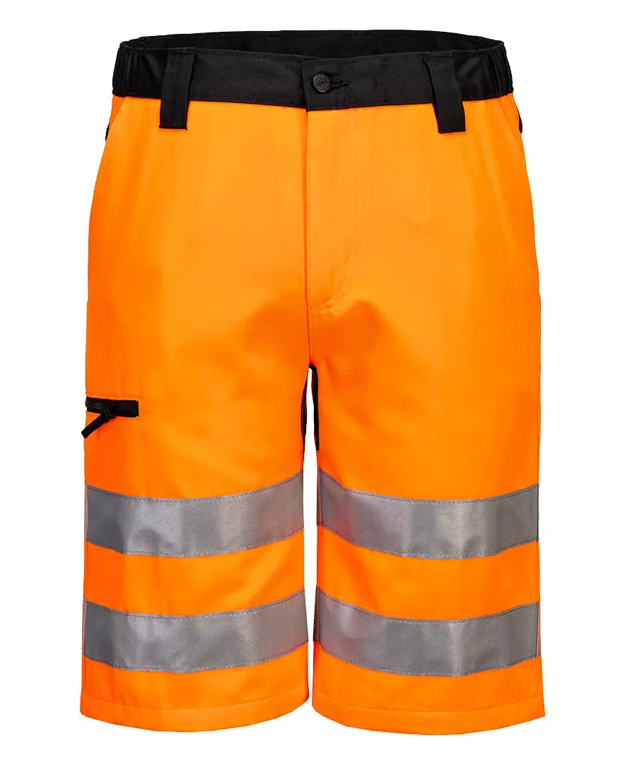 Hohe Sichtbarkeit Orange/Schwarz