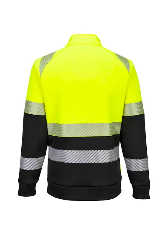 Portwest DX4 Sweatshirt met Rits Klasse 1 DX490 Hi-Vis