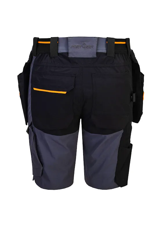 Portwest EV4 Korte Broek met Afneembare Holsterzakken EV444 Stretch