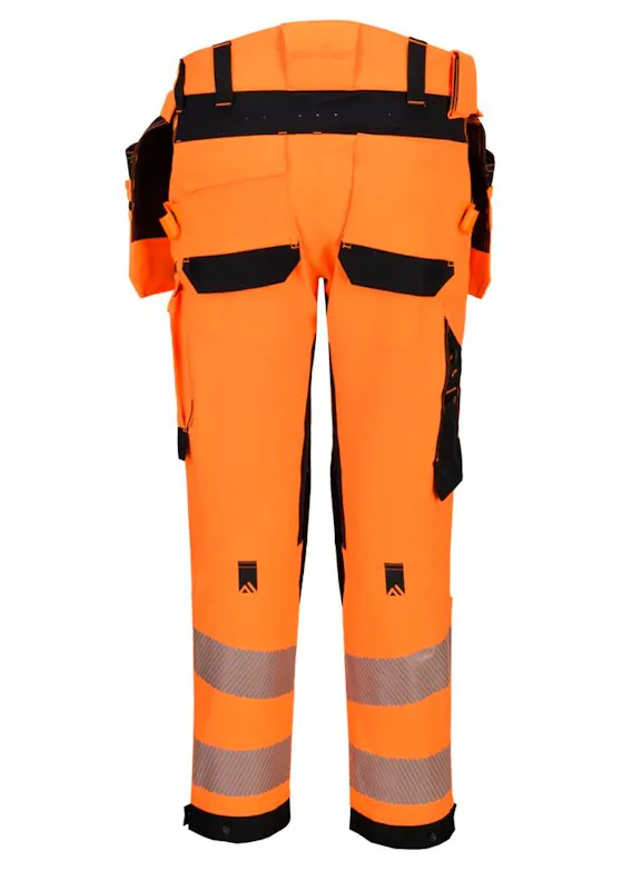 Portwest EV4 Broek met Afneembare Holsterzak Klasse 2 EV448 Stretch Hi-Vis