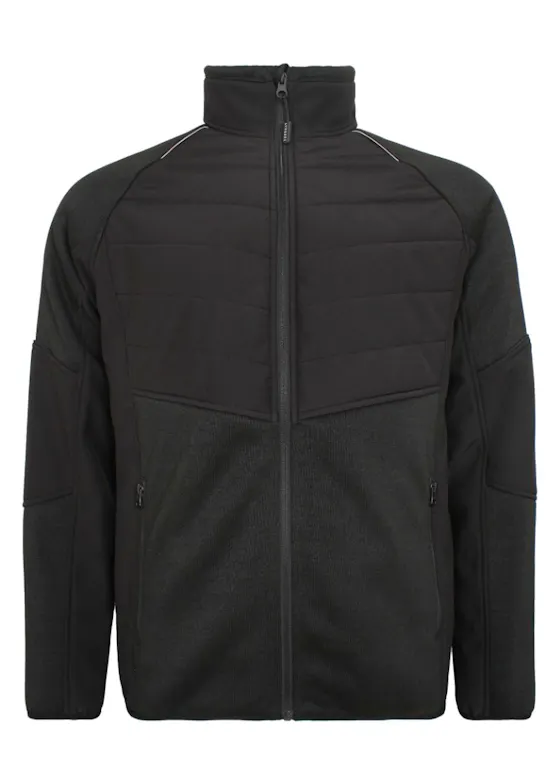 Lyngsoe F1236 Knit Jacket Hybrid Stretch Regular Fit