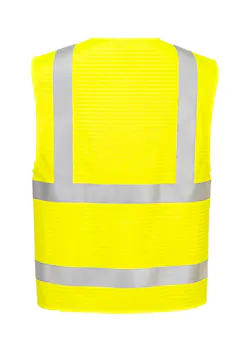 Portwest Bizflame FR Vest met Rits FR615 Hi-Vis miniatuur