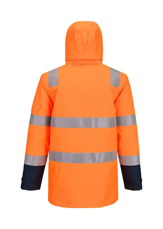 Portwest Bizflame Rain+ Multi-Norm Contrast FR Winterjack FR617 Hi-Vis