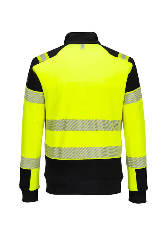 Portwest PW3 Modaflame Gebreid FR Sweatshirt met Rits FR717 Hi-Vis