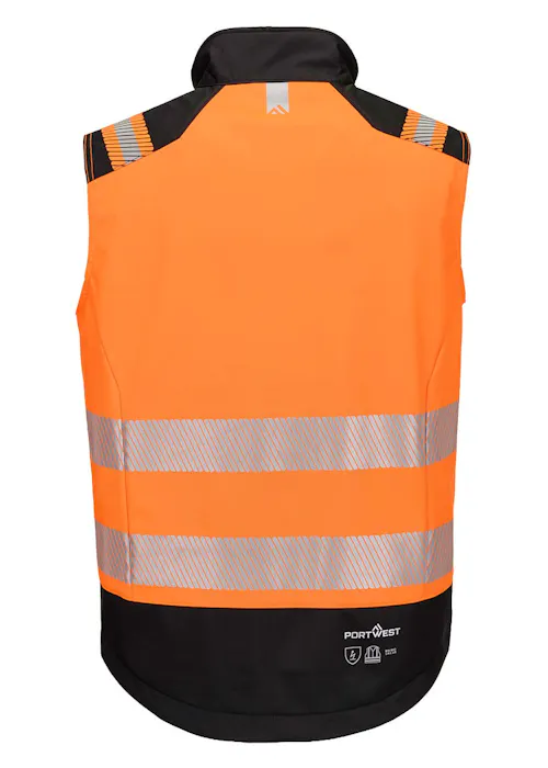 Portwest PW3 Modaflame Softshell Multi-Norm FR Gilet FR719 Hi-Vis