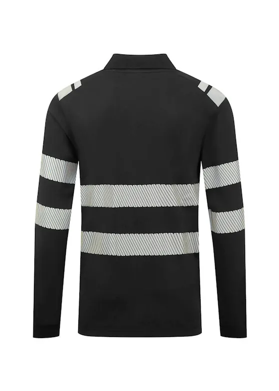 Portwest PW3 Modaflame Poloshirt met Lange Mouw FR733 Vlamvertragend