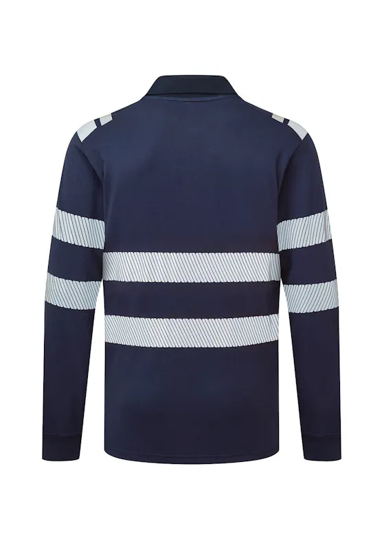 Portwest PW3 Modaflame Poloshirt met Lange Mouw FR733 Vlamvertragend
