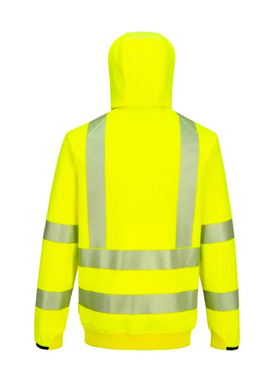Portwest KX3 Sport Hoodie met Rits KX303 Hi-Vis