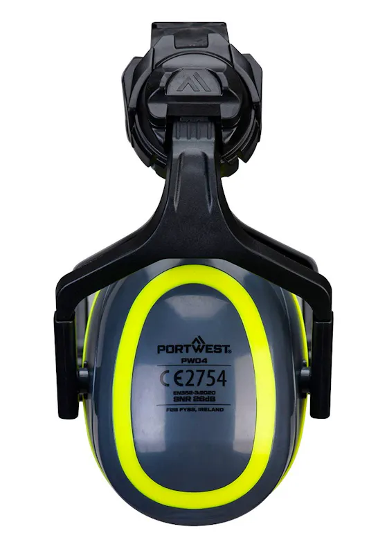 Portwest HV Extreme Oorbeschermers Laag Clip-On Metaalvrij PW04