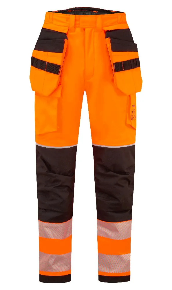Hohe Sichtbarkeit Orange/Schwarz
