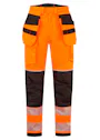 Portwest PW3 Vlamvertragende Modaflame Winterbroek met Holsterzakken FR427 Hi-Vis miniatuur