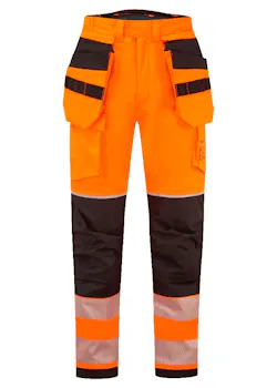 Portwest PW3 Vlamvertragende Modaflame Winterbroek met Holsterzakken FR427 Hi-Vis miniatuur