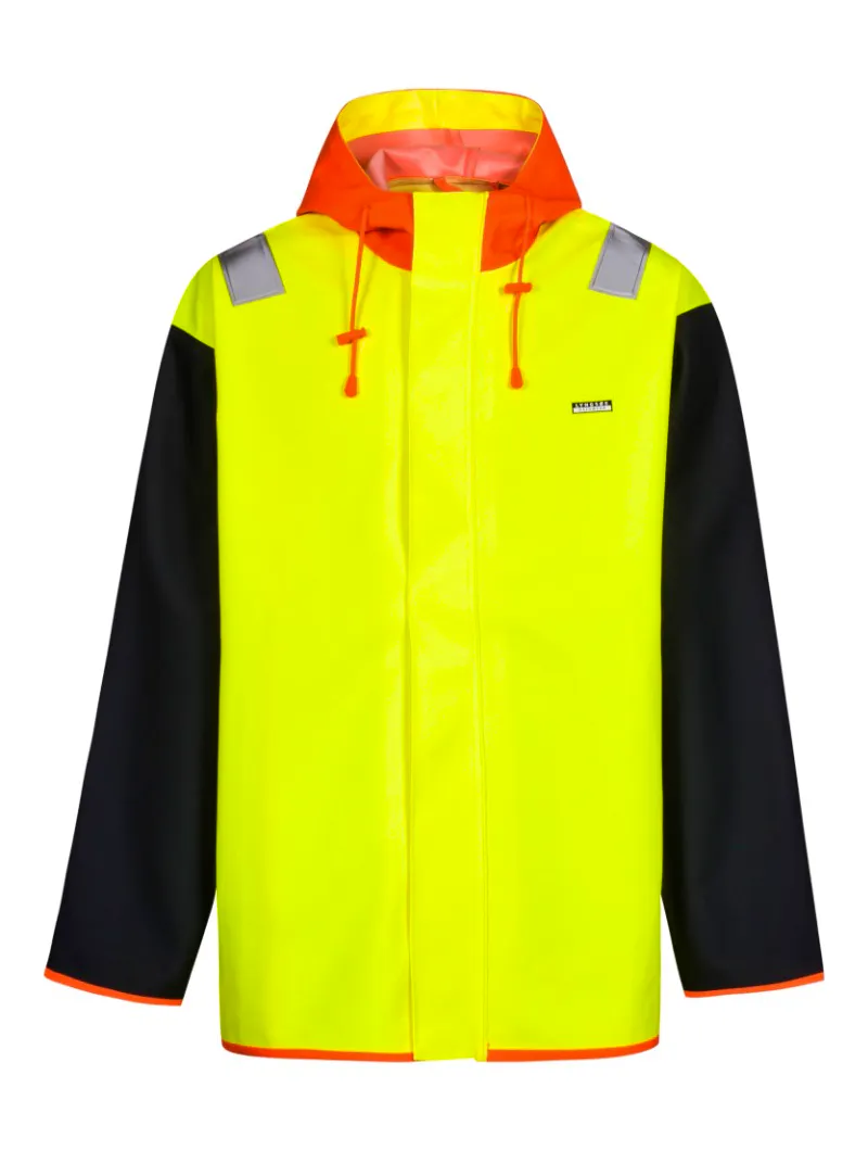 High Vis Gelb/Marineblau
