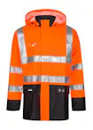 High Vis Oranje/Marineblauw