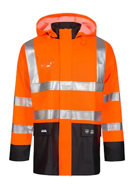 Lyngsoe LR9015 Regenjack Hi-Vis Waterdicht Winddicht