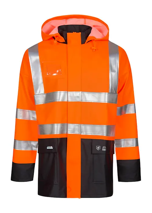 Lyngsoe LR9015 veste de pluie haute visibilité étanche