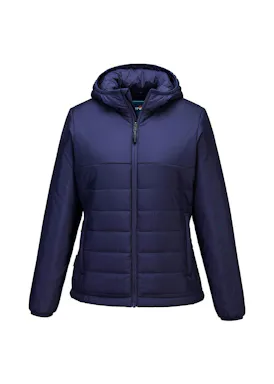 Portwest Professional Hooded Insulated Baffle Jacket S613 Regular Fit Dames
