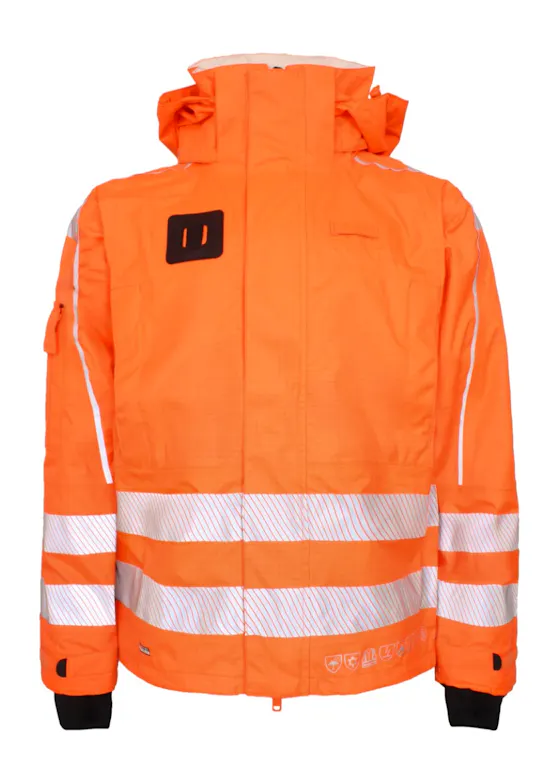 Lyngsoe Multinorm Hi-Vis Winter Jacket in Heavy Tear-Resistant Quality ARC-LR11855 Brandvertragend