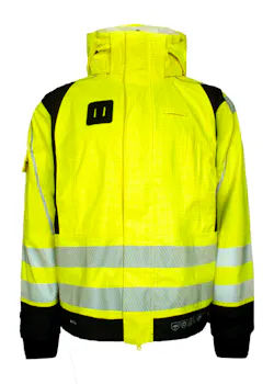 Lyngsoe veste Multinorm haute visibilité en qualité épaisse résistante à la déchirure ARC-LR18055 Brandvertragend thumbnail (vignette)