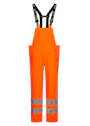 Lyngsoe Hi-Vis Rain Bib'n'Brace Trousers in PU Quality with RWS-Reflexes LR79-RWS miniatuur