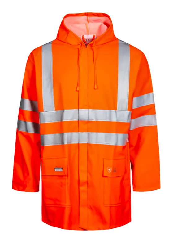 Lyngsoe LR9055 Regenjack Hi-Vis Waterdicht Winddicht