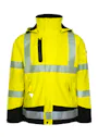Lyngsoe 4WS-5057 Shelljack 4-Way Stretch Hi-Vis Winddicht Waterdicht Dames Vorschaubild