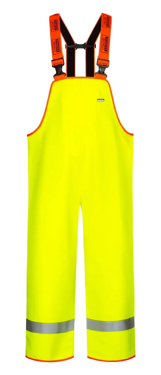 High Vis Geel/Marineblauw