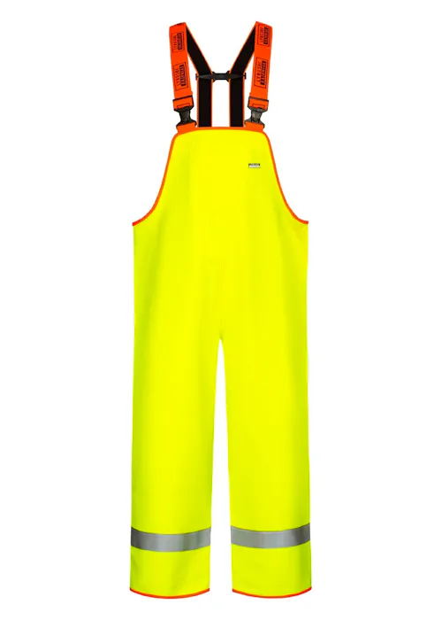 Lyngsoe LR846 Fishing Bib'n'Brace Pantalons imperméables à l'eau coupe-vent