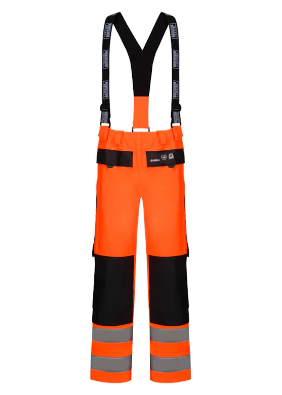 Lyngsoe LR9012 Regenbroek Hi-Vis Waterdicht Winddicht