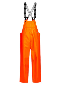 Lyngsoe Bib'n'Brace Trousers in Extra Strong PVC Quality LR446 Waterdicht