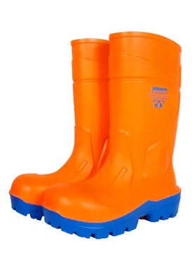Lyngsoe Light, Durable and Comfortable Thermo Safety Boots in PU Quality LR490 S5L Werklaars