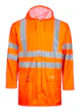 Lyngsoe Hi-Vis Rain Jacket in PU Quality LR55 miniatuur
