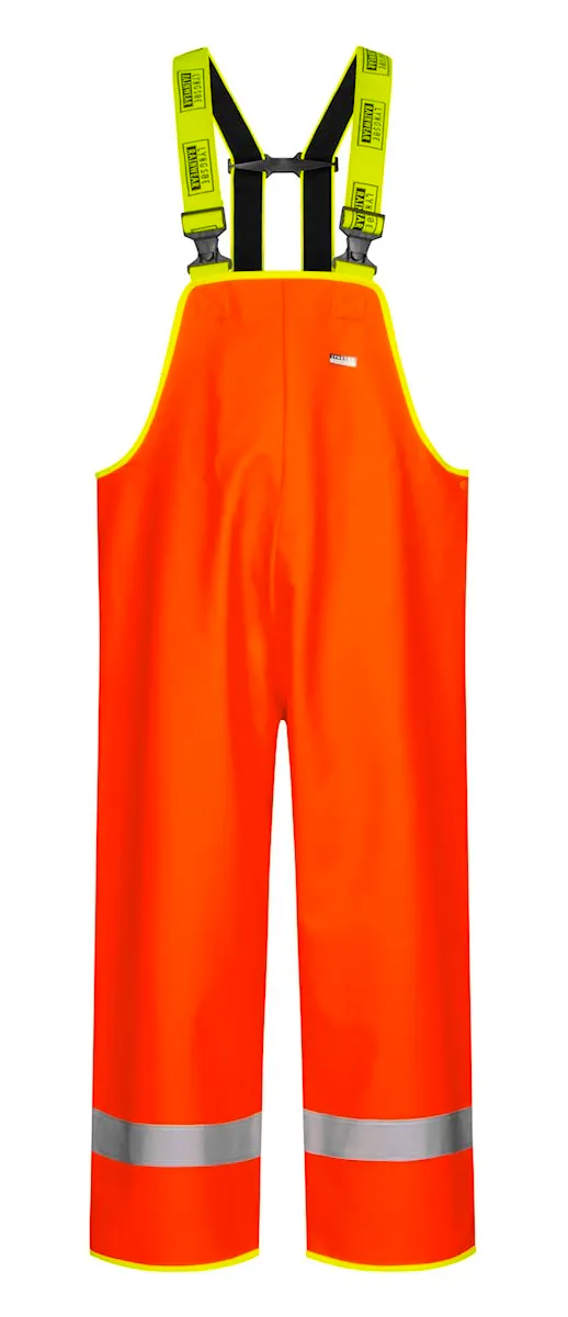 High Vis Oranje/Marineblauw