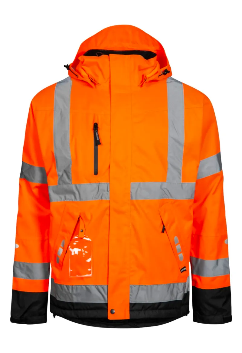Hohe Sichtbarkeit Orange/Schwarz