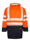 High Vis Oranje/Marineblauw