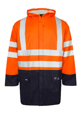 Lyngsoe FR-LR6055 Regenjacke, Hi-Vis, flammhemmend, wasserdicht, winddicht