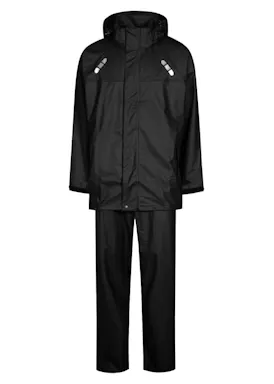 Lyngsoe Rainset with Jacket and Trousers in PU Quality LR1330 Waterdicht