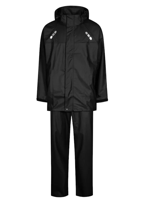 Lyngsoe Rainset with Jacket and Trousers in PU Quality LR1330 Waterdicht