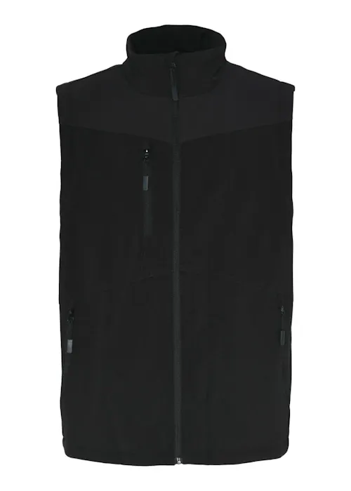 Lyngsoe 4-Wege-Stretch wattierter Bodywarmer in atmungsaktiver und strapazierfähiger Qualität 4WS-4056 winddicht