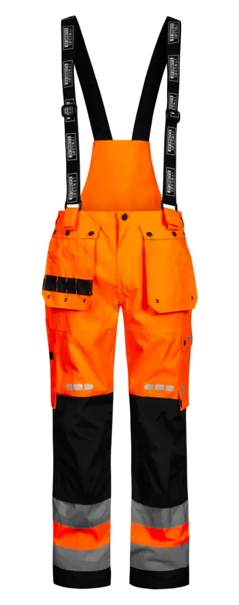 Hohe Sichtbarkeit Orange/Schwarz