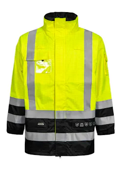 Lyngsoe FR-LR11055 Winterjack Hi-Vis Brandvertragend Waterdicht Winddicht miniatuur