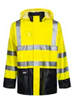 High Vis Geel/Marineblauw