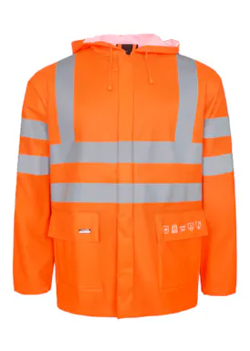 Lyngsoe FR-LR55 Regenjacke Hi-Vis, flammenhemmend, für Damen
