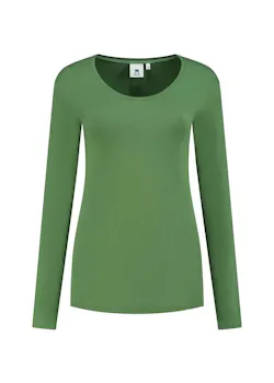 Lemon & Soda 1267 Longsleeve Body Fit Dames miniatuur