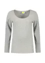Lemon & Soda 1267 Longsleeve Body Fit Dames miniatuur