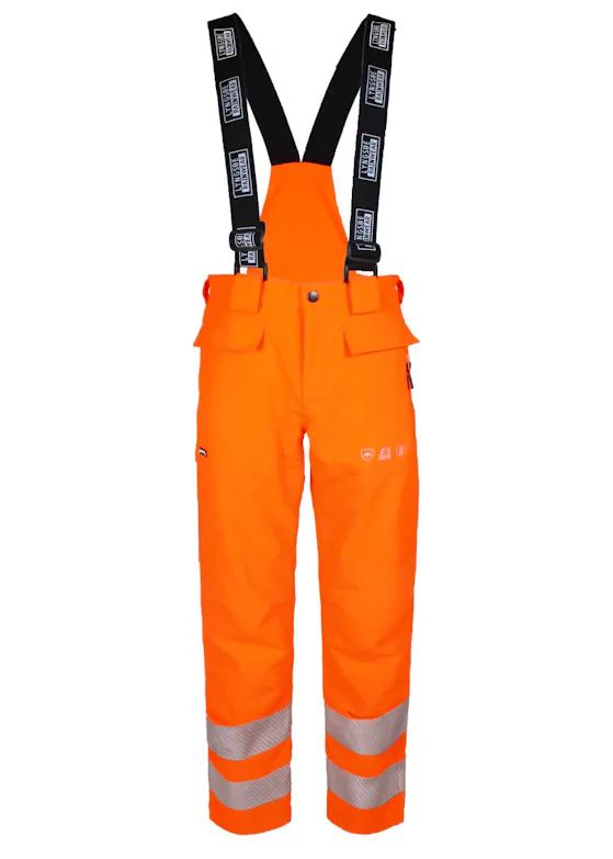 Lyngsoe 4WS-5084 Shellbroek 4-Way Stretch Hi-Vis Waterdicht Winddicht