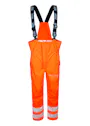 Lyngsoe Multinorm Hi-Vis Bib'n'Brace Trousers in Heavy Tear-Resistant Quality ARC-LR19059 Brandvertragend miniatuur