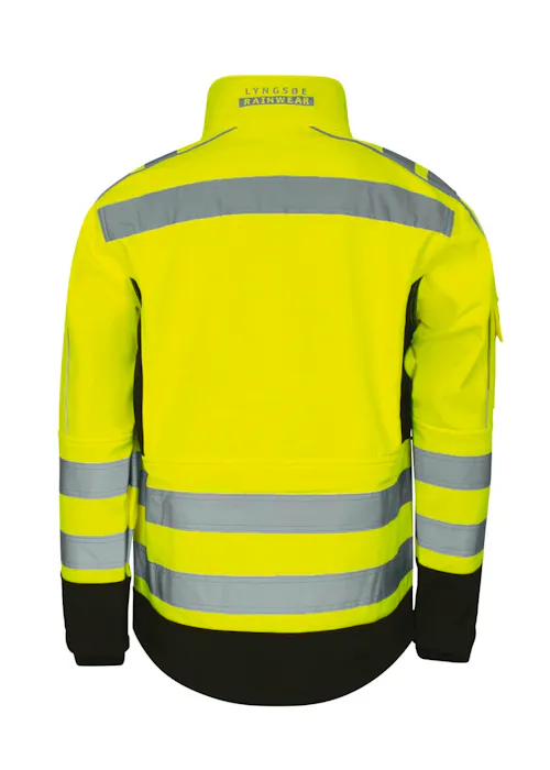 Lyngsoe 99990 veste softshell respirante Hi-Vis imperméable coupe-vent